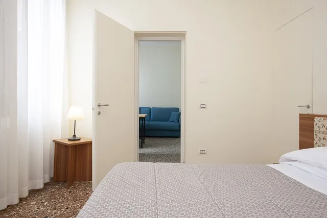شقة بسرير مزدوج بإطلالة على المدينة بغرفة نوم واحدة مع أريكة في الملحق، Casa Del Melograno 6/8
