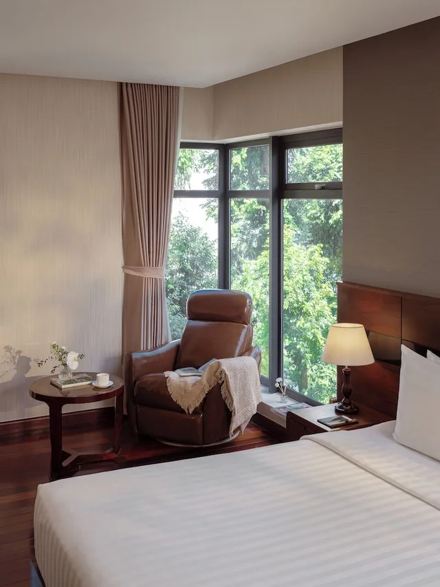 غرفة ديلوكس بسرير مزدوج أو سريرين منفصلين، Orchids Hotel Saigon 8/10