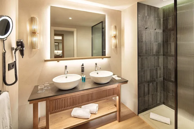 غرفة قياسية بسريرين منفصلين بإطلالة على البحر، Esencia de Fuerteventura by Princess Hotels 10/10