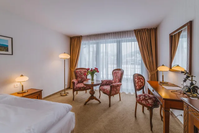 غرفة سوبيريور بسرير مزدوج بإطلالة على الجبل، Hotel Paryski Art & Business 2/9