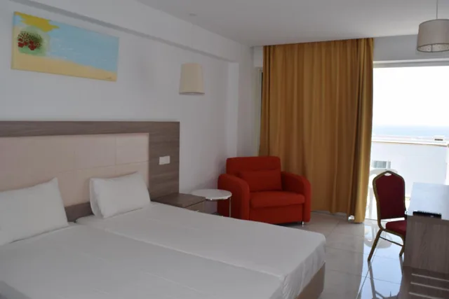غرفة ديلوكس بسرير فردي بإطلالة على البحر، Corfu 9/10