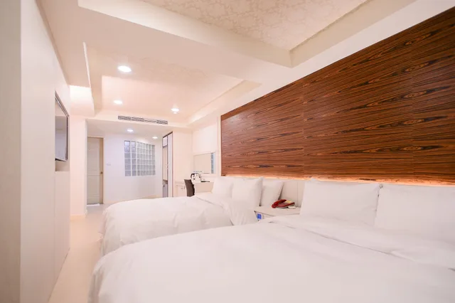 غرفة اقتصادية رباعية بسريرين مزدوجين، Duke Hotel Taoyuan 1/2