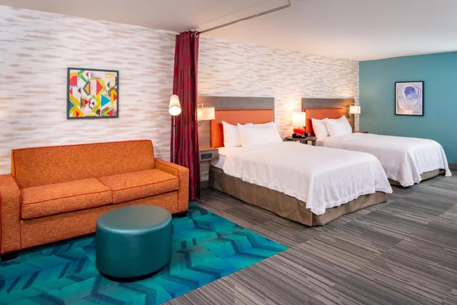استوديو بسريرين كوين مع أريكة، Home2 Suites By Hilton Columbus West 4/8