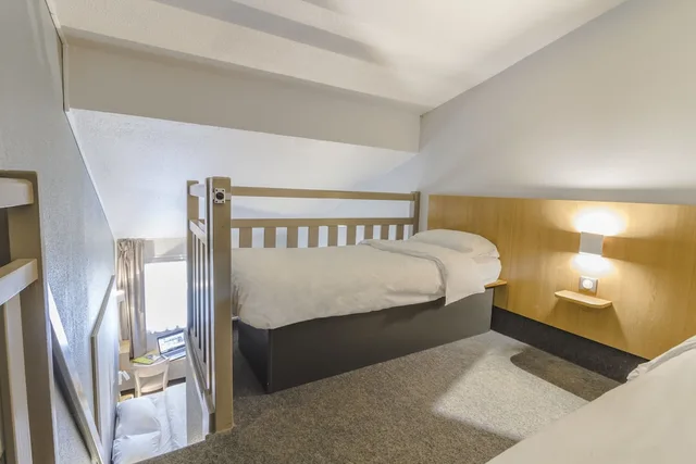 غرفة قياسية رباعية بسرير مزدوج وسريرين منفصلين، B&B HOTEL Boulogne-sur-Mer Saint-Martin 7/7
