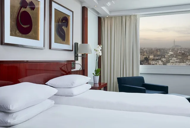 غرفة بسريرين منفصلين في طابق مرتفع، Hyatt Regency Casablanca 2/5