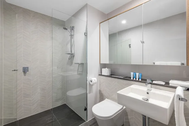 جناح بسريرين منفصلين بغرفة نوم واحدة، Meriton Suites Coward Street 4/5