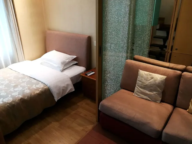 غرفة بزنس بسرير مزدوج، Shanghai Abest Xinshikong Apartments 2/2