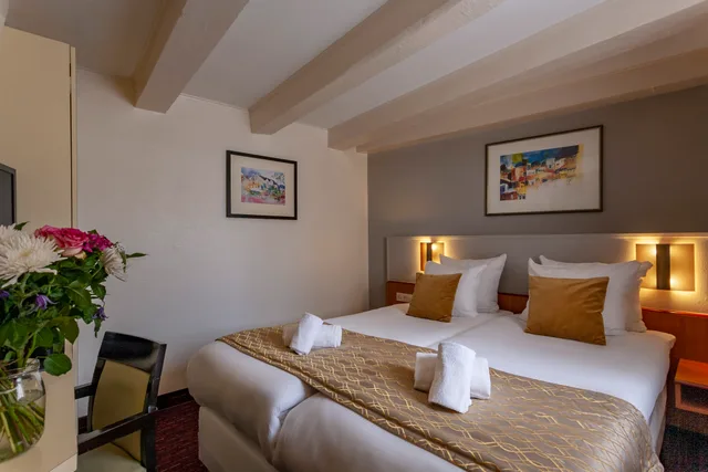 Room, Twin Beds, Avenue Hotel Amsterdam 4/10