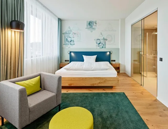 Superior, Double Bed, Hotel Federwerk 3/4