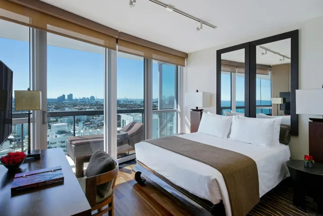 2 Bedrooms, Suite, City and Ocean View، The Setai Miami Beach 4/8