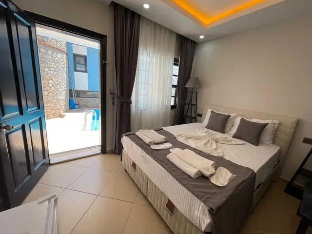 غرفة قياسية بسرير مزدوج أو سريرين منفصلين بإطلالة على الجبل، Belle Vue Hotel 3/8