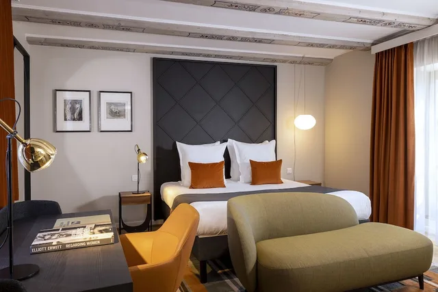 غرفة ديلوكس بسرير مزدوج، Hotel Le Colombier 6/10