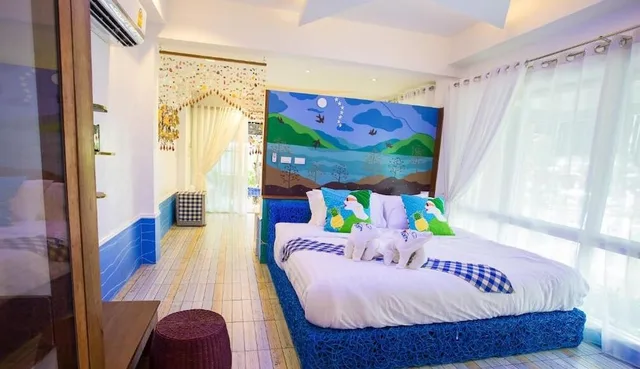 غرفة ديلوكس بسرير كينج، Is Am O Chiangmai Resort 3/9