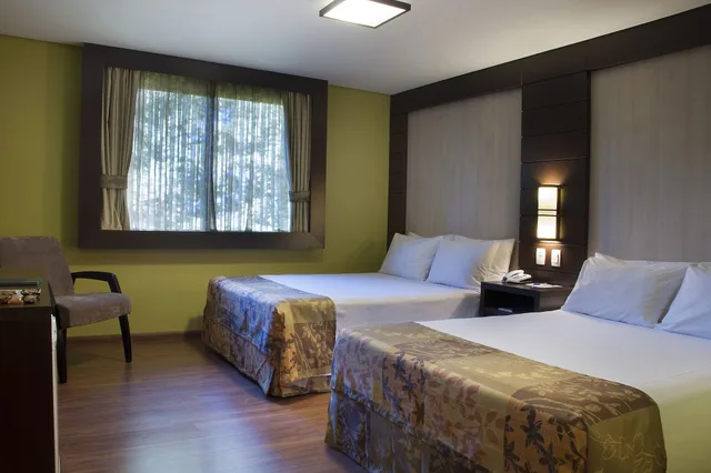 غرفة سوبيريور بسريرين مزدوجين، Hotel Master Gramado 2/5