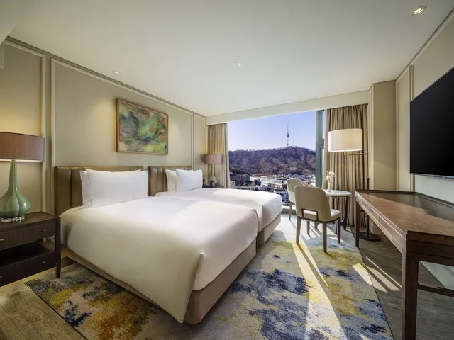 غرفة تنفيذية بسريرين منفصلين، The Ambassador Seoul - A Pullman Hotel 2/7