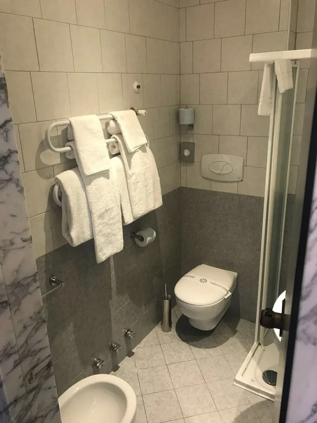 غرفة بسريرين منفصلين بإطلالة على البحيرة، Hotel Bonotto 5/6
