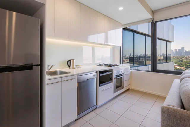شقة بغرفة نوم واحدة، Oaks Melbourne Flemington Suites 2/4