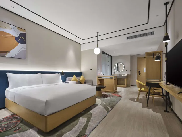 غرفة بسرير كينج، Hilton Garden Inn TianJin HuaYuan 1/3