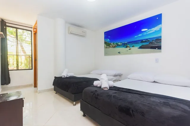 غرفة قياسية ثلاثية بسرير مزدوج وسرير فردي، HOTEL TROPICAL SAN JERONIMO 3/3