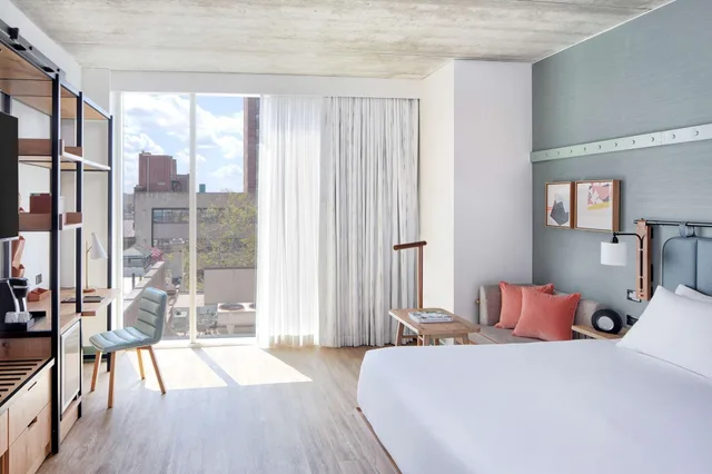 غرفة قياسية بسرير مزدوج، Hyatt Centric Center City Philadelphia 1/1