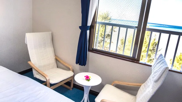 Ocean, Standard, Twin Beds, Ocean View, Hotel Hoshitate Iriomotejima (ex Seaside Hotel Blue Moon) 1/1
