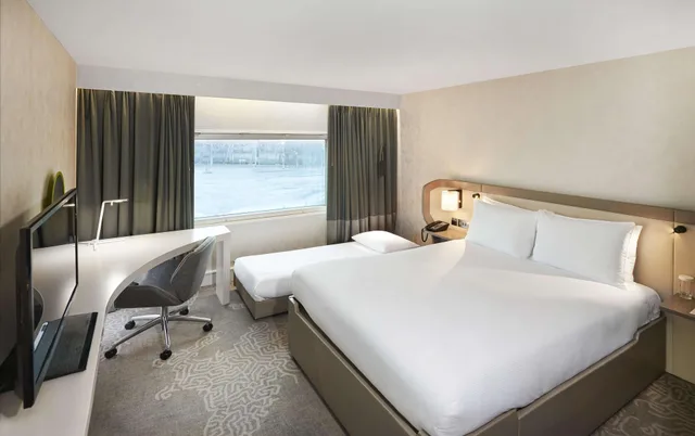 غرفة بسرير مزدوج، Hilton London Heathrow Airport 3/6