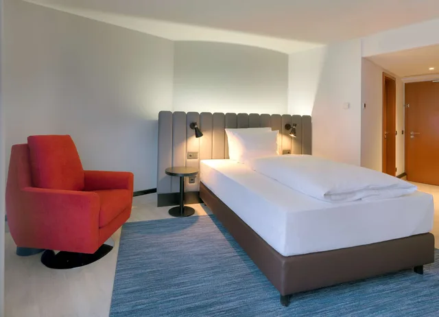 غرفة بريميوم بسريرين منفصلين في المبنى الرئيسي، Radisson Blu Park Hotel Conference Centre Dresden Radebeul 10/10
