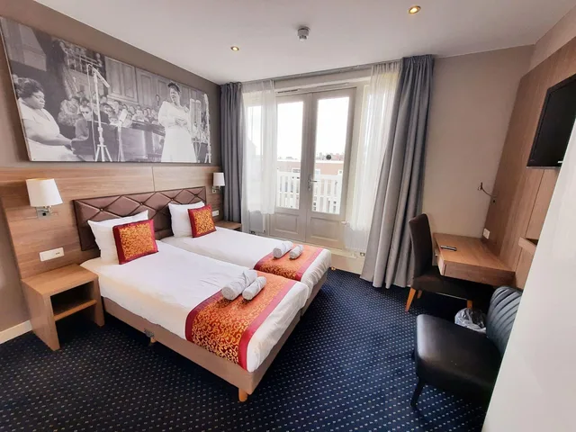 غرفة بسرير مزدوج وسرير فردي، Hotel Washington 3/4