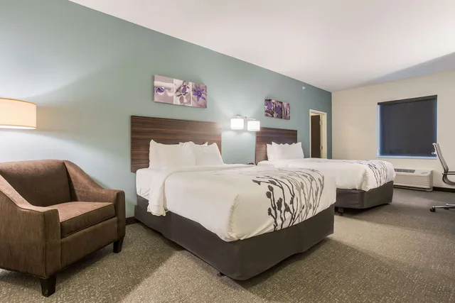 غرفة بسريرين كوين لذوي الإعاقة، Sleep Inn & Suites Webb City 2/5