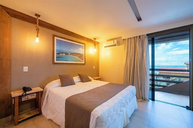 غرفة سوبيريور ثلاثية بثلاثة أسرّة بإطلالة على البحر، NATAL DUNNAS HOTEL 1/3