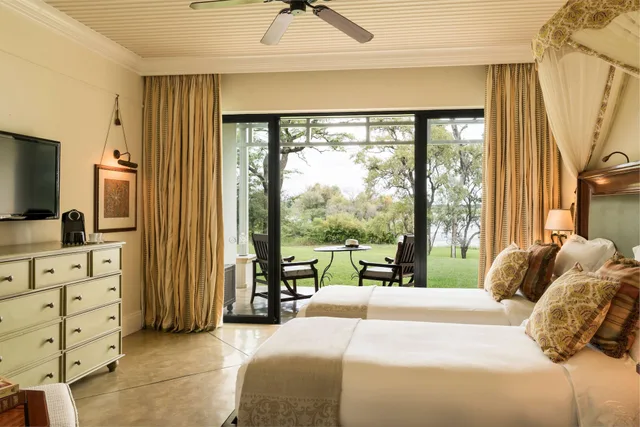 Grand, River, Twin Beds, Terrace، THE ROYAL LIVINGSTONE VICTORIA FALLS ZAMBIA HOTEL BY ANANTARA 2/2