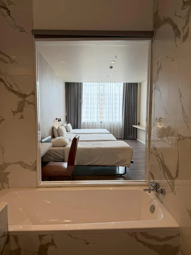 غرفة ديلوكس تنفيذية عائلية بسرير فردي وسريرين مزدوجين، Gold Orchid Bangkok 2/2
