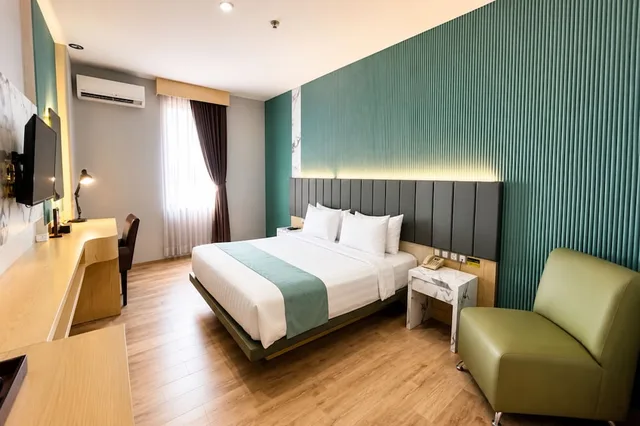 غرفة غراند ديلوكس بسرير مزدوج، Grand Kangen Hotel Urip Sumoharjo 8/10