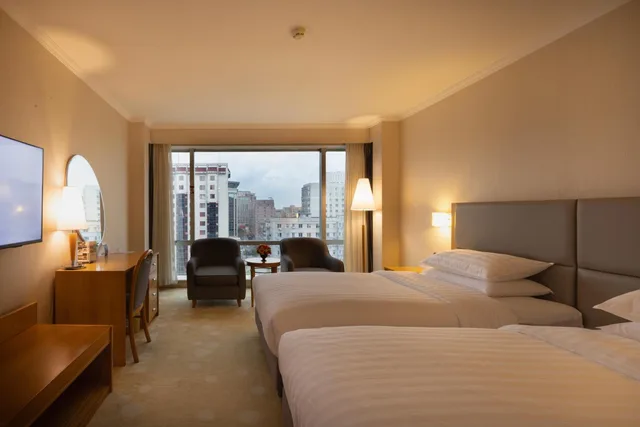 غرفة ديلوكس بسريرين منفصلين، Beijing XinQiao Hotel 1/2