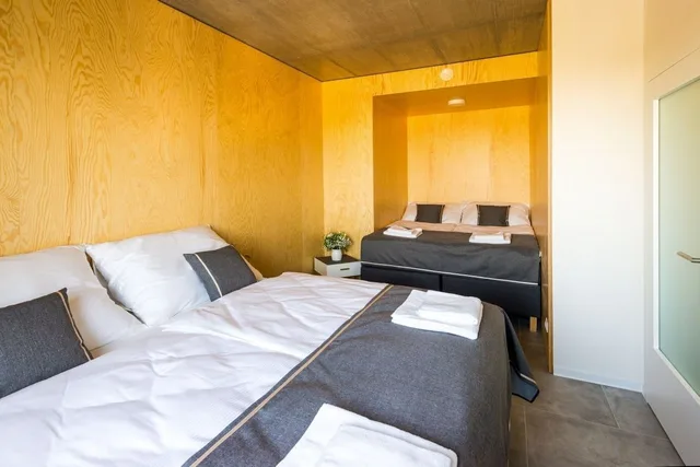 شقة غراند بسريرين مزدوجين بحوض استحمام، Residence Trafick 1/3