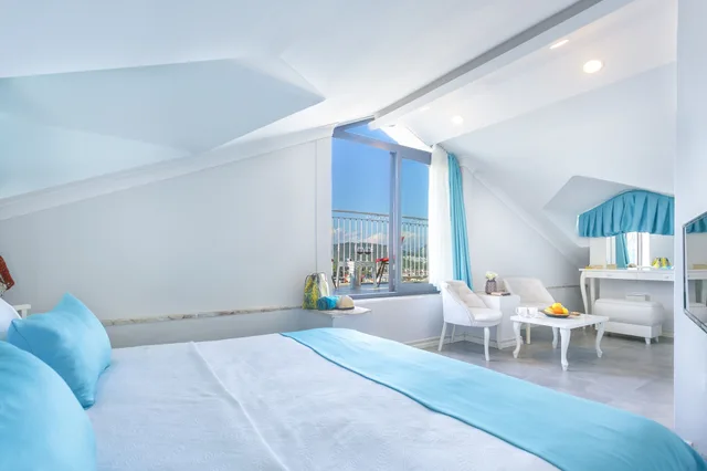 Roof, Twin Beds، Monastery Suites Hotel - Fethiye 4/10