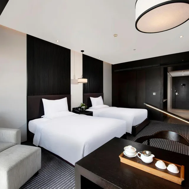 غرفة بسريرين منفصلين، Xi'an Eastern House Boutique Hotel 8/10