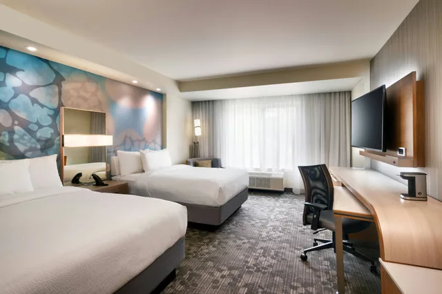 غرفة بسريرين كوين، Courtyard by Marriott Atlanta Duluth Downtown 1/3