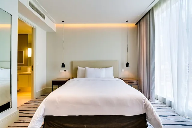 2 Bedrooms, Apartment, Queen Bed, Partial Burj View، Vida Residences Downtown 1/4