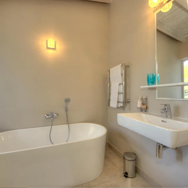 غرفة ديلوكس بسرير مزدوج، Amberhall Guesthouse 6/8