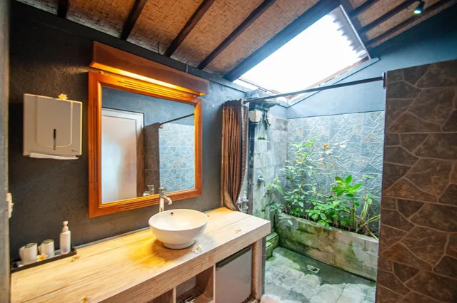 غرفة ديلوكس بسرير مزدوج أو سريرين منفصلين، Kubuku Eco Dive Lodge And Yoga 8/8
