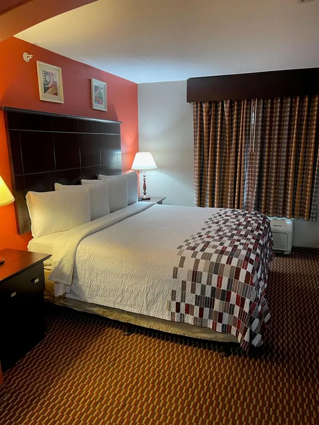 جناح بسرير كينج بجاكوزي، Red Roof Inn and Suites Detroit - Melvindale / Dearborn 1/4