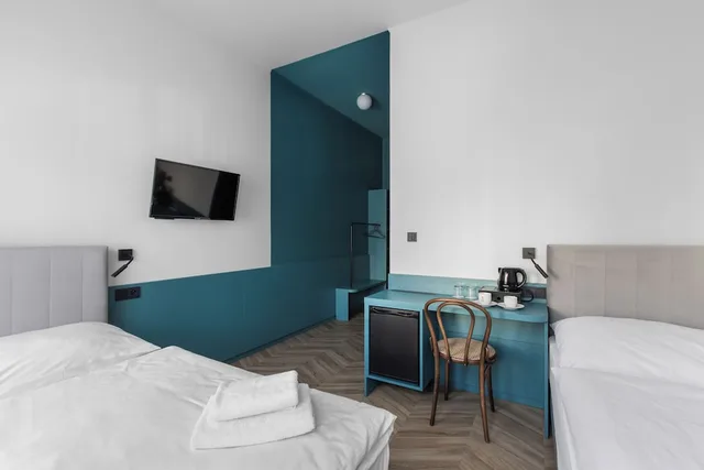 غرفة سوبيريور بسريرين منفصلين، Beranek Hotel 3/10