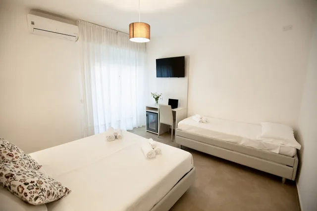 غرفة ديلوكس ثلاثية بشرفة، Hotel Maestri 2/10