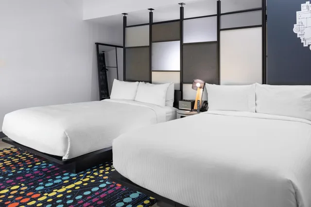 Suite, 2 Queen Beds, Accessible, Aloft Dallas Arlington 2/3
