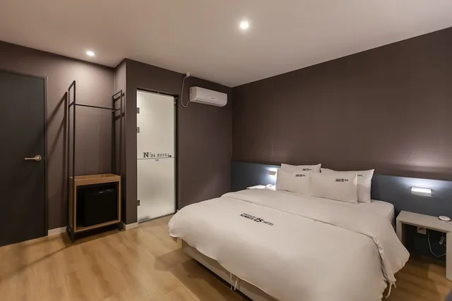 غرفة بريميير بسرير مزدوج، No.25 Hotel Busan Seomyeon Station 2/3