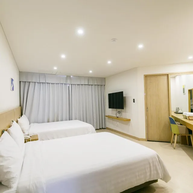 غرفة عائلية، BK HOTEL JEJU 4/10