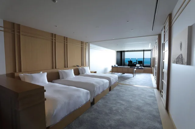 Junior Suite, Triple, Outdoor Bath، Pearl Star Hotel Atami 1/2