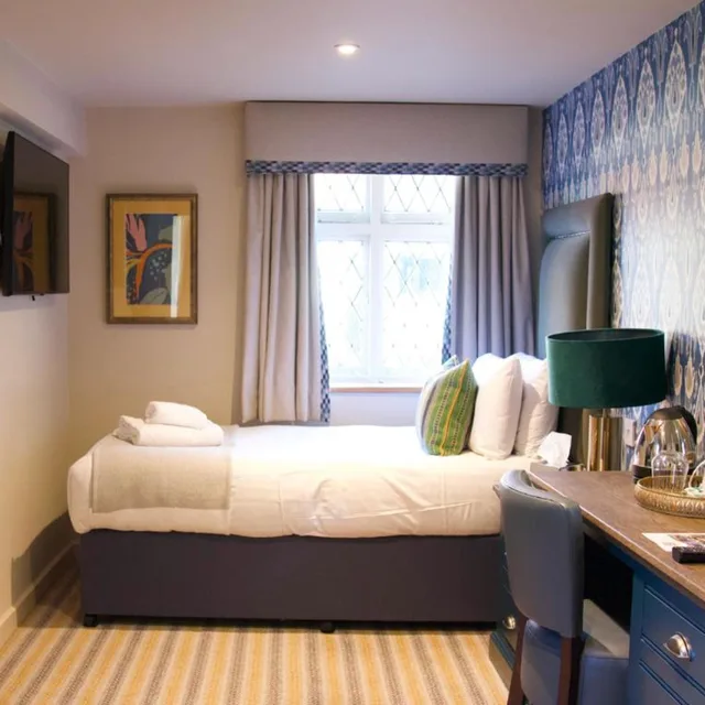 غرفة مفردة، Great Hallingbury Manor, BW Signature Collection 3/10