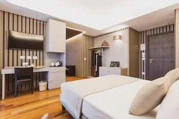 غرفة تنفيذية بسرير مزدوج بغرفة نوم واحدة، Callistos Hotel Spa 1/1